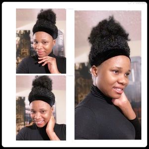 Afro kinky / headband wig.